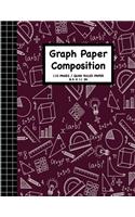 Graph Paper Composition Notebook