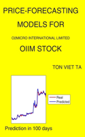 Price-Forecasting Models for O2Micro International Limited OIIM Stock: (1938 NASDAQ Composite Components)