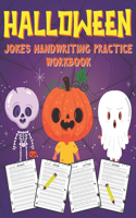 Halloween Jokes Handwriting Practice Workbook