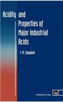 Acidity and Properties of Major Industrial Acids