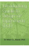 Introductory Guide to Design-Of-Experiments (Doe)