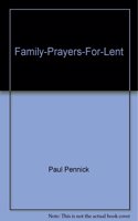 Family Prayers for Lent