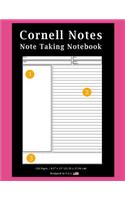 Cornell Notes Note Taking Notebook