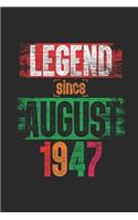 Legend Since August 1947