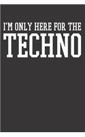 Techno Rave Music Festival Notebook Journal