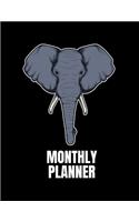 Monthly Planner Elephant: Daily / Weekly / Monthly planner Calendar and ToDo List Tracker