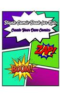 Blank Comic Book For Kids Create Your Own Comics