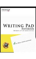 Writing Pad Notebook: Yellow Cover, Writing Notebook, Essential for Home, Office & School- [professional Grade]