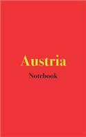 Austria Notebook: Blank Lined Notebook for Your Trip to Austria