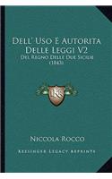 Dell' Uso E Autorita Delle Leggi V2