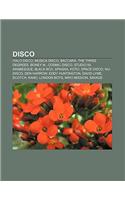 Disco: Italo Disco, Musica Disco, Baccara, the Three Degrees, Boney M., Cosmic Disco, Studio 54, Arabesque, Black Box, Spagna, Koto(Spanish)