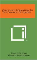 Consensus Formation in the Council of Europe