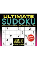 2019 Ultimate Sudoku Boxed Daily Calendar: By Sellers Publishing