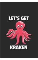 Octopus Krake Tintenfisch Notizbuch