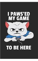 Gamer Katze Notizbuch