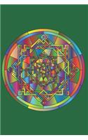 Mandala notebook - achieve your goals, perfect 120 lined pages #4