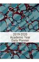 2019-2020 Academic Year Daily Planner: 365 Day 24 hour diary and daily planner for academic year August 1, 2019 to July 31, 2020