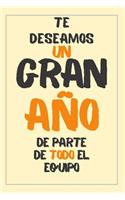 Cuaderno Mensaje De Año Nuevo