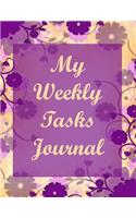 My Weekly Tasks Journal