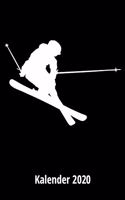 Ski Kalender 2020: 2 Seiten = 1 Woche, Terminplaner, Taschenkalender, Kalender, Wochenplaner, Planer, Organizer 2020