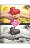 Happy Valentine's Day Notebook Journal: Rude Naughty Birthday Anniversary Funny Notebook For Boyfriend Girlfriend Husband Fiance Wife And Couple Appreciation