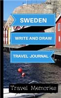 Sweden Write and Draw Travel Journal