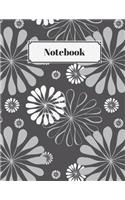 Notebook: 8.5 x 11 Best 100 Page College Ruled Composition Planner for School: Doodles, Drawings, Writing, Learning and Diary Note Paper Pad for Taking Teache