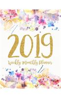 2019 Monthly Planner 8.5 x 11