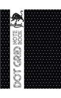 Dot Grid Notebook: Large 8.5 X 11 Inches Full Frame 100 Dotted Pages Journal Writing