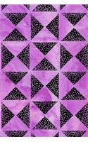 Bullet Journal Notebook Triangles with Dots Pattern 9