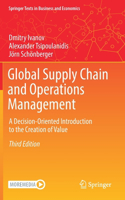 Global Supply Chain and Operations Management