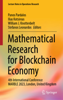 Mathematical Research for Blockchain Economy