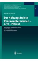 Das Haftungsdreieck Pharmaunternehmen - Arzt - Patient