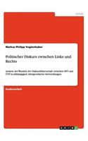 Politischer Diskurs zwischen Links und Rechts