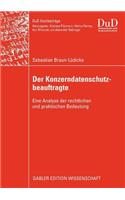 Der Konzerndatenschutzbeauftragte