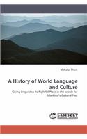 History of World Language and Culture