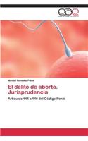 Delito de Aborto. Jurisprudencia