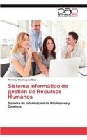 Sistema Informatico de Gestion de Recursos Humanos