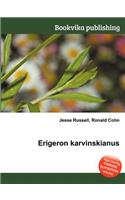 Erigeron Karvinskianus: (English)