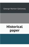 Historical paper