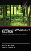 ZarzĄdzanie Spóldzielniami Rolniczymi