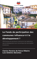Fonds de participation des communes influence-t-il le développement ?