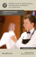 Uso de la dotacion basica del restaurante y asistencia en el preservicio. HOTR0208 - Operaciones basicas del restaurante y bar