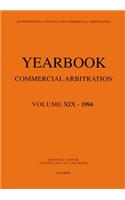Yearbook Commercial Arbitration Volume XIX - 1994 (VOL d berg