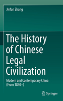 History of Chinese Legal Civilization