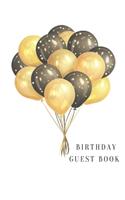 Birthday Guest Book: A party keepsake