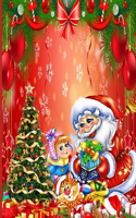 Christmas Coloring Book For Adult (Volume-1)