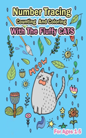 Number Tracing, Counting And Coloring With The Fluffy Cats.