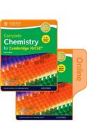 Complete Chemistry for Cambridge IGCSE Print and Online Student Book Pack