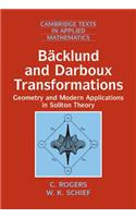 Backlund and Darboux Transformations